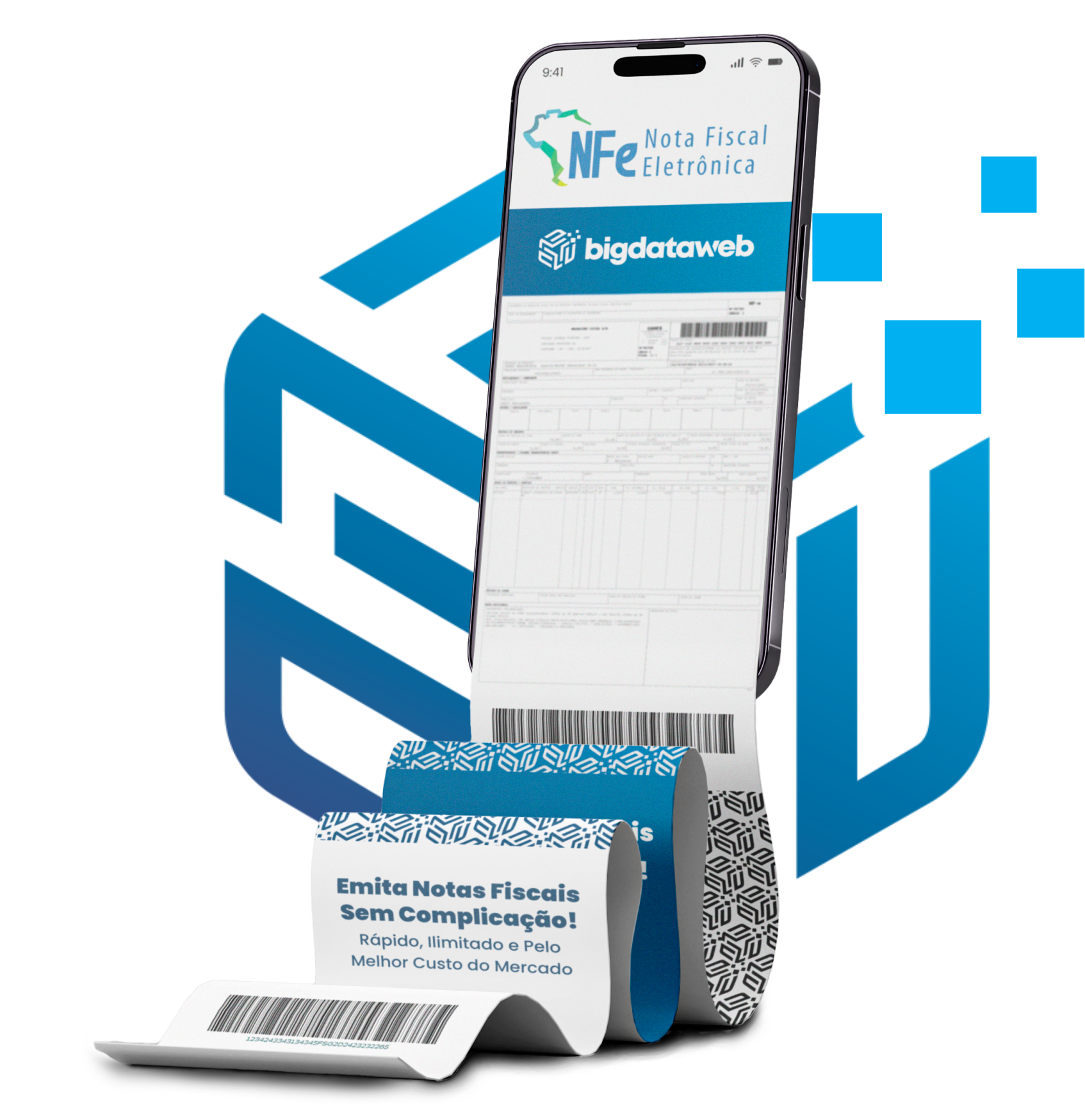 Solução fiscal em celular